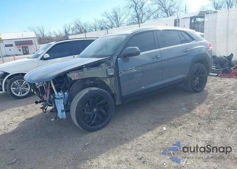 2023 Volkswagen Atlas Cross Sport 2.0T Se W/Technology from USA, damaged, VIN 1V2KC2CA3PC224841